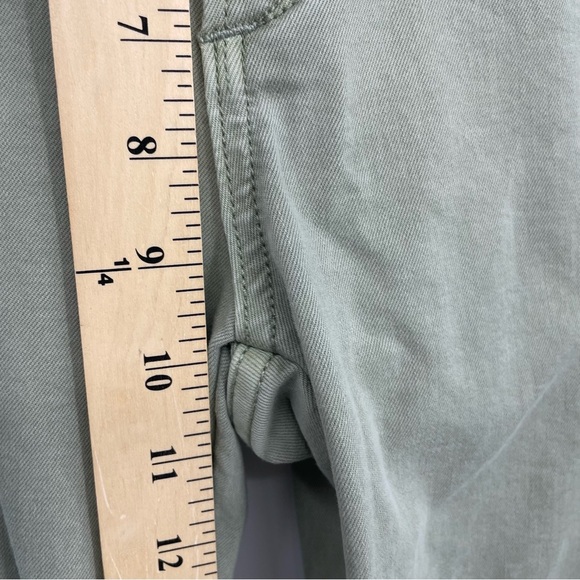 Joe’s Jeans the Frankie Cargo bootcut mid-rise jeans in uniform green, size 30 - Picture 7 of 11